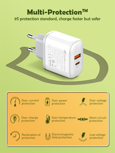 <span class=keywords><strong>Chargeur</strong></span> mural USB Type C rapide <span class=keywords><strong>portable</strong></span> d'origine Ldnio OEM ODM 45W pour téléphones portables <span class=keywords><strong>Samsung</strong></span> - Product Image 4