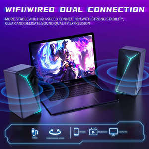 Altavoces Estéreo 2.0 para Computadora de Escritorio, Portátiles, Multimedia, con Alimentación USB, para Juegos de PC - Product Image 3