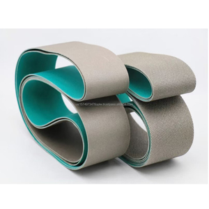 Courroie abrasive diamantée 1150x80mm P180 galvanisée Dureté moyenne Courroie abrasive épaisse de 1mm pour verre OEM personnalisable - Product Image 5