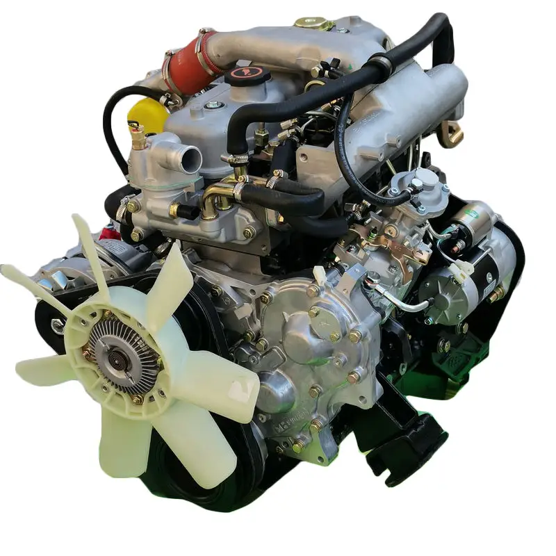 68kw Isuzu dizel motor 4jb 1t/4jb1 için araç/Forklift deniz dizel motor tekne 4 vuruş balıkçılık gemi su soğutmalı