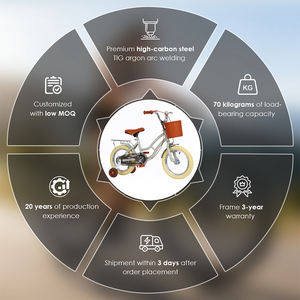 Bicicletta per Bambini con Ruote Luminose da 12 Pollici, Bici Senza Pedali per Bambini 3-12 Anni, Disponibile in Fabbrica - Product Image 3