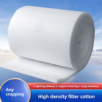 Élément filtrant HEPA à haute efficacité, tampon purificateur anti-poussière en coton pour cabines de peinture industrielles non tissées