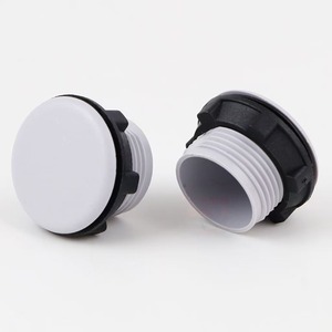Y090 LAY37 Plastic Flat Head Non-Smart Signal Light Button Switch <b>Plug</b> <b>Hole</b> Opening 22mm Zhejiang - Product Image 1