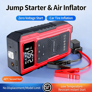 Arrancador de Baterías Todo en Uno de Alta Calidad para Autos de 12 V, Banco de Energía, Linterna, Inflador de Neumáticos, Capacidad de Batería de 99800 mAh - Product Image 4