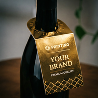 Support de bouteille personnalisé, emballage en boîte personnalisée, boîte en papier pour bouteille de vin, marquage de produit et emballage promotionnel