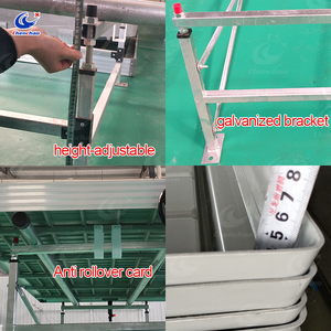 Banco per Coltivazione Idroponica con Telaio in Acciaio Zincato, Resistente Vaso da Coltura per Coltivazione Fuori Suolo - Produttore Cinese - Product Image 4