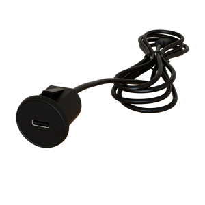DAMAVO OEM ODM Câble USB universel 12 volts à montage encastré, prise USB, extension, fonction stéréo, chargeur de voiture, faisceau de câbles - Product Image 2