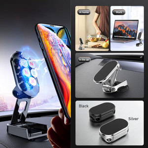 X824 prodotti più venduti accessori per telefoni cellulari con supporto magnetico per auto pieghevole supporto universale in lega di zinco O