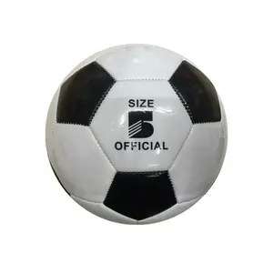 Özel LOGO makinesi dikiş futbol topu boyutu 3 boyutu 4 boyutu 5 futbol topu PU yetişkin eğitim maç çocuk topları