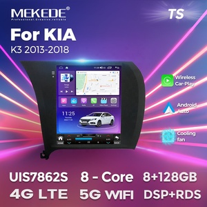 Mekede TS <span class=keywords><strong>Android</strong></span> xe đài phát thanh hệ thống âm thanh Máy nghe nhạc Wifi 4G hỗ trợ DVR DSP TMPS cho Kia K3 2013 2014 2015 2016 2017 2018 trái - Product Image 2
