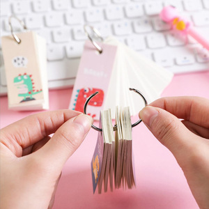 สมุดโน้ตวงแหวนโลหะขนาดเล็ก ลดราคาพิเศษ สำหรับนักเรียน จด<span class=keywords><strong>คำ</strong></span><span class=keywords><strong>ศัพท์</strong></span> พกพาสะดวก แบบถอดแผ่นได้ - Product Image 4