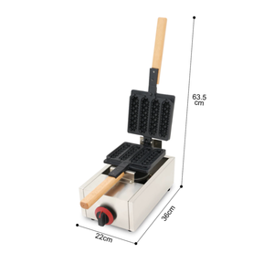 High Quality Commercial Nonstick Sausage <b>Waffle</b> <b>Maker</b> 4-in-1 Gas Hotdog Korean Corn Dog & French <b>Waffle</b> with Stick New Condition - Product Image 4