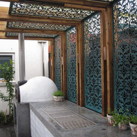 Corten – pergola de jardin en acier de luxe, pavillon, auvent d'extérieur, gazébo