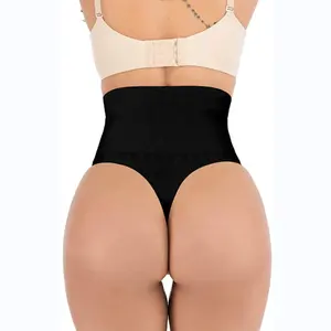 Faja moldeadora de cintura alta para mujer, Tanga moldeadora de glúteos y Control de barriga, ropa moldeadora colombiana, bragas moldeadoras de cuerpo para mujer