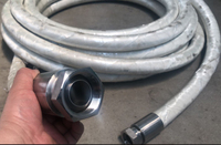 Manguera Industrial de Fibra de Vidrio con 30 mm de Diámetro Interior y 300 ℃   Resistencia al Calor