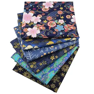 Groothandel Japanse Bandana Bedrukt Cadeaupapier Sjaal Custom Bandana