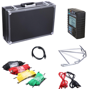 เครื่องทดสอบความต้านทานดิน ETCR3000B พร้อมฟังก์ชัน <span class=keywords><strong>FFT</strong></span> และ AFC ป้องกันการรบกวน สำหรับการทดสอบการต่อสายดินป้องกันฟ้าผ่า - Product Image 1