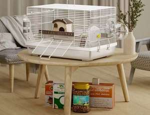 Bir süt tavuk büyük inkübatör Modern katı Metal kuş kafesi bebek papağan evcil hayvan taşıyıcı hiçbir montaj gerekli - Product Image 5