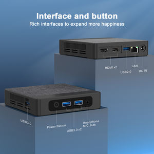 N42 CELERON N4050 Mini Consola de Juegos Económica para <span class=keywords><strong>Ps5</strong></span>, Ps4 y PC, Joys Joys Mini PC con Gráficos Discretos, N97 Ultra Mini PC - Product Image 4