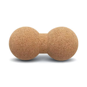 Palla da Massaggio in Sughero Naturale Rinnovabile con Logo Personalizzato, Leggera, Antiscivolo, Testurizzata, per Rilassamento, Riposo e Allenamento Yoga - Product Image 2