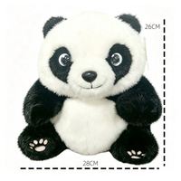 Jouets d'apprentissage préscolaire en peluche audio de haute qualité, compagnon sensible à l'humidité avec IA et yeux émotionnels