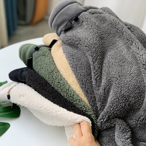 PASUXI Giacca in Pile Polare Personalizzabile per Uomo, Casual, Resistente, Calda, <span class=keywords><strong>Oversize</strong></span>, con Collo Alto, Antivento e Traspirante - Product Image 4