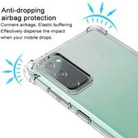 Casing Pelindung Ponsel TPU Premium Tebal 1.5mm untuk Samsung Galaxy Note8 Note9 Note10 Note10+ Note20 Ultra