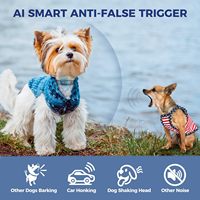 Stoßfreies, superleichtes Anti-Bell-Halsband mit Ton und Vibration, 5 Empfindlichkeitsstufen, Anti-Bell-Gerät für kleine Hunde