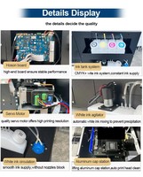 Impresora DTF A3 de Precio de Fábrica, XP600 de un Solo Cabezal, Impresora de Transferencia de Calor de 30 cm, Máquina de Impresión Textil Totalmente Automática para Ropa