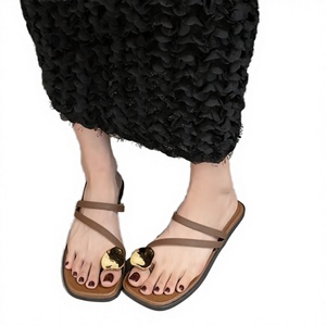 Sandalias Casuales de Verano para Mujer, Estilo Coreano, Ligeras, Antideslizantes, con Punta Moderna, para la Playa - Product Image 5