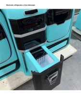 Partition TV prix usine avec tiroir électrique à siège pliant Smart TV de 42 pieds pour pièces de performance Vito V Class Sprinter Hiace