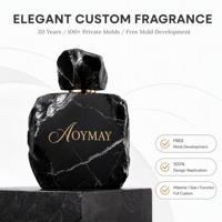 Flacon de parfum de luxe en verre OEM ODM 100 ml, logo personnalisé, impression sérigraphique personnalisable, pompe pulvérisatrice dorée, marque privée, niche