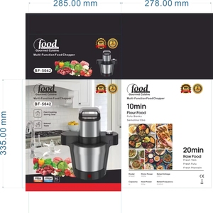 Licuadora Portátil Multiusos para el Hogar y Hoteles, Ideal para Picar Carne, Preparar Alimentos y Hacer Salsas - Product Image 2