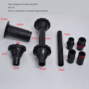 رأس نافثة حوض السمك متعددة الجمع مضخة نمط منفذ المياه فوهة كبيرة - Product Image 3