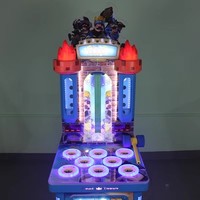 Machine de jeu d'arcade jouet Whack A Mole à pièces frapper les enfants frapper le marteau Machine de jeu d'arcade pour enfants