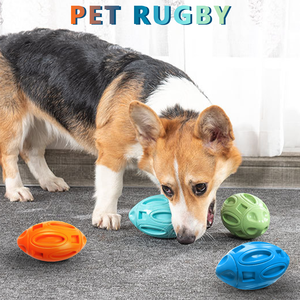 Toptan Aggressive yıkılmaz kauçuk köpek topu Squeaky Chew oyuncak agresif <span class=keywords><strong>Chewers</strong></span> için çevre dostu - Product Image 4