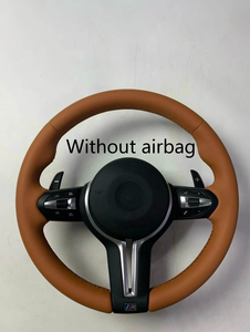 Volant en cuir noir M Performance adapté 320 525 F10 F20 F30 F15 F25 F07 F01 pièces de direction automatique pour <span class=keywords><strong>Bmw</strong></span> - Product Image 1