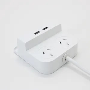 2023 Saa Approval Australian 2Way Power Strip Phone Holder With 2 USB Port