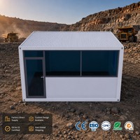 Modules de logement conteneurs modulaires préfabriqués pour chantiers transfrontaliers, à assemblage rapide et pliables