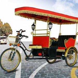 Becak Listrik Laris Manis, Kendaraan Roda Tiga, 2/3/4 Kursi untuk Wisata, Kendaraan Roda Tiga Listrik untuk Tamasya - Product Image 3