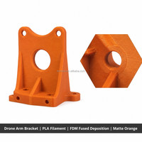 Support de bras de drone imprimé en 3D FDM en PLA, prototype de dépôt par fusion, R&D, test d'adaptation, UAV, OEM personnalisé