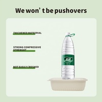LiYi Magnetronbestendige 1000ml Wegwerp Lunchbox Voedselcontainer Recycleerbaar Biologisch afbreekbaar BPA-vrij Robuust Duurzaam Deksel Koelbaar