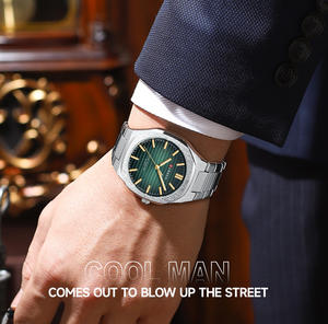 <span class=keywords><strong>ราคา</strong></span>ปัจจุบันของนาฬิกาข้อมือผู้ชายสแตนเลสสตีล 8456 <span class=keywords><strong>นาฬิกา</strong></span>ข้อมือลำลองหรูหรา กันน้ำ <span class=keywords><strong>นาฬิกา</strong></span>สปอร์ตสำหรับผู้ชาย ระบบควอตซ์ - Product Image 5