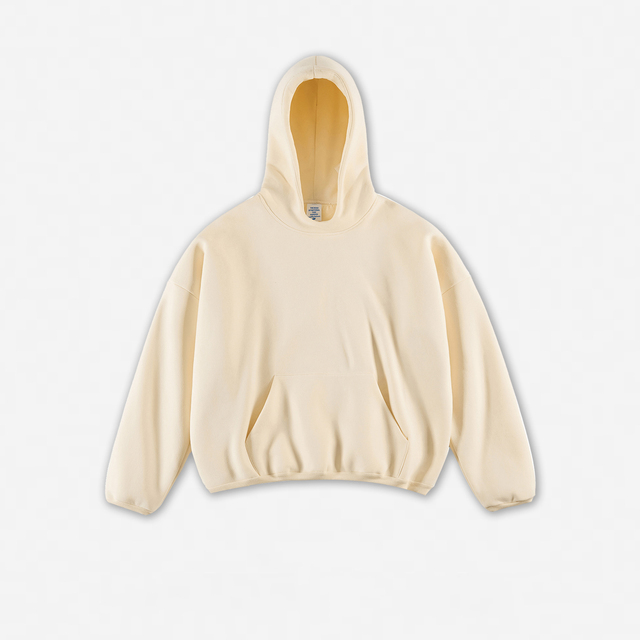 Custom Logo Heavyweight Sweatshirt Oversized Streetwear 400GSM Cotton Polyester Mens Oversized Cropped Boxy Hoodie