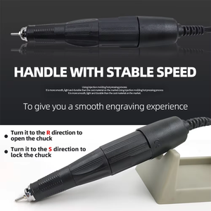 Micromotore SIBODENT per Laboratorio Dentistico 35000 RPM, Equivalente a N3 Marathon, Set per Lucidatura e Piccole Incisioni Dentali - Product Image 4