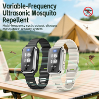Bracelet anti-moustiques ultrasonique rechargeable OEM/ODM en gros, répulsif physique contre les insectes pour activités de plein air