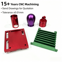 Service de fraisage CNC sur mesure pour pièces de modification automobile universelles, composants en alliage d'aluminium, finition anodisée personnalisée