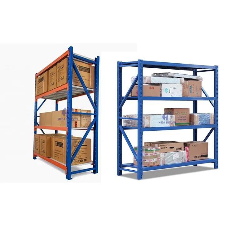 Étagères en rack entrepôt système de rayonnage à palettes à usage intensif étagères de stockage étagères épaissies à usage intensif étagères de stockage de marchandises