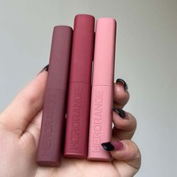 Rouge à lèvres mat velouté hydratant longue tenue en tube fin, édition limitée Année du Lapin, lot de 12 pièces authentiques