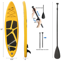 Planche de paddle gonflable YOJA OEM en gros à prix abordable 10'6